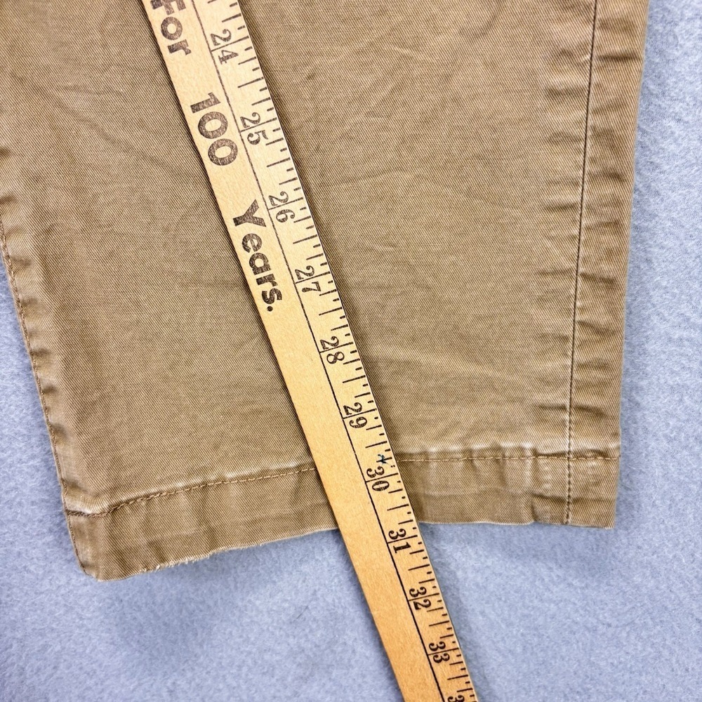 American Eagle Pants Men 36x31 TAG-36x32 Original Straight Flex Beige Workwear - Picture 5 of 13